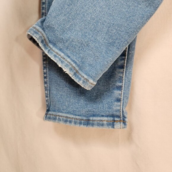 Madewell 10" High Rise Skinny Denim Jeans Women's Size 27 Stretch Light Wash - Picture 8 of 12